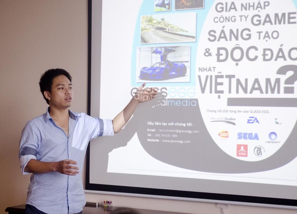 HCM Trải nghiệm thú vị tại công ty Glass Egg Digital Media Cao Đẳng